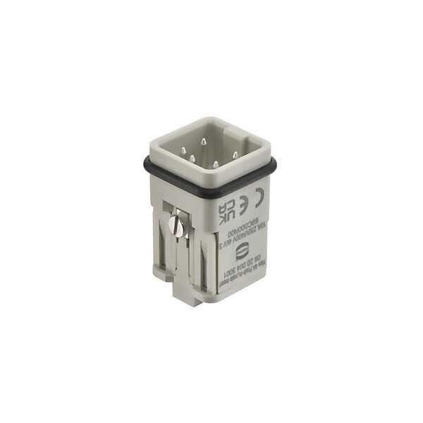 HARTING Einsätze, Push-In, Stift, Polycarbonat (PC) 09200045001